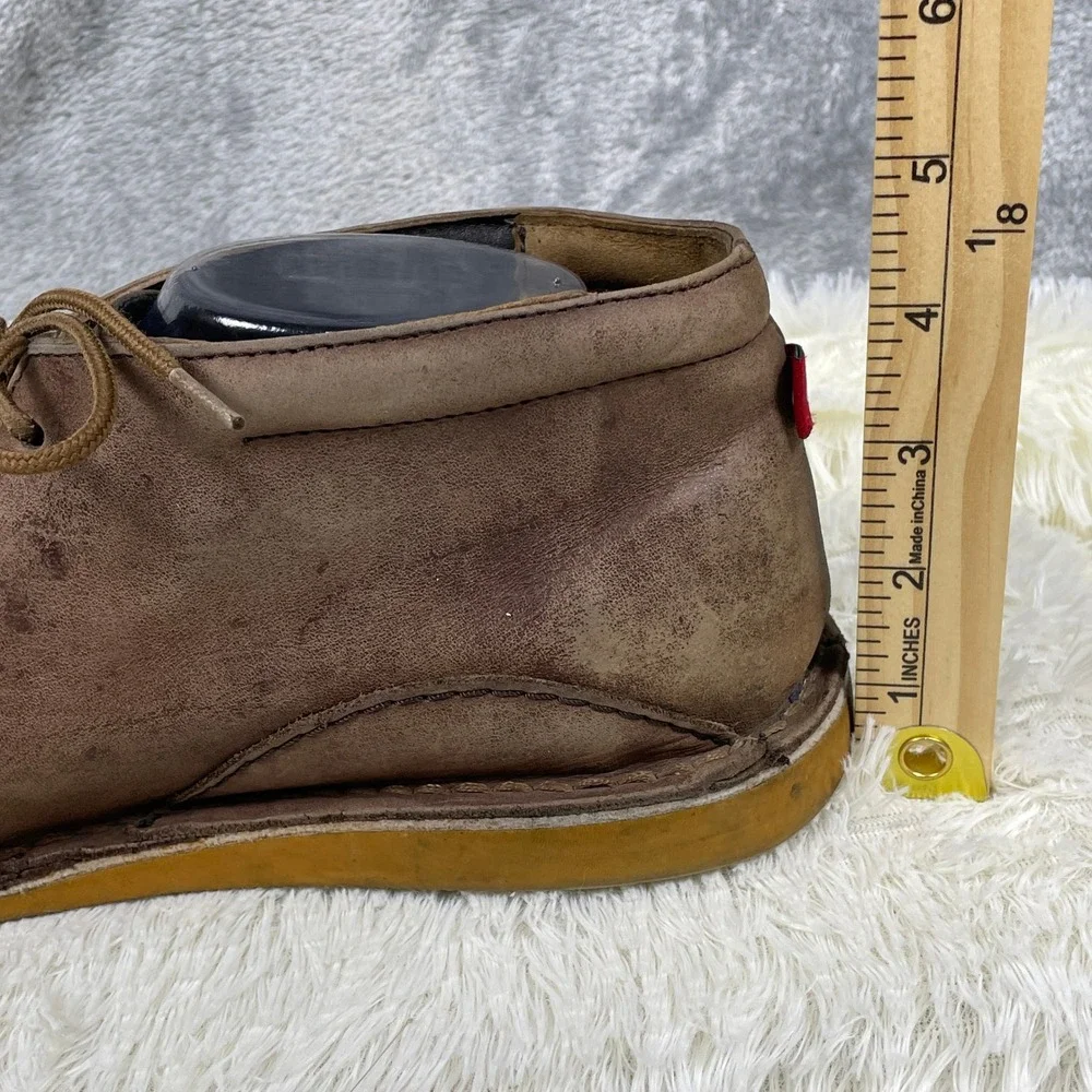 Oliberte Gando Chukka Boots Mens 45 US 12 Brown Leather Hand Stitched Desert